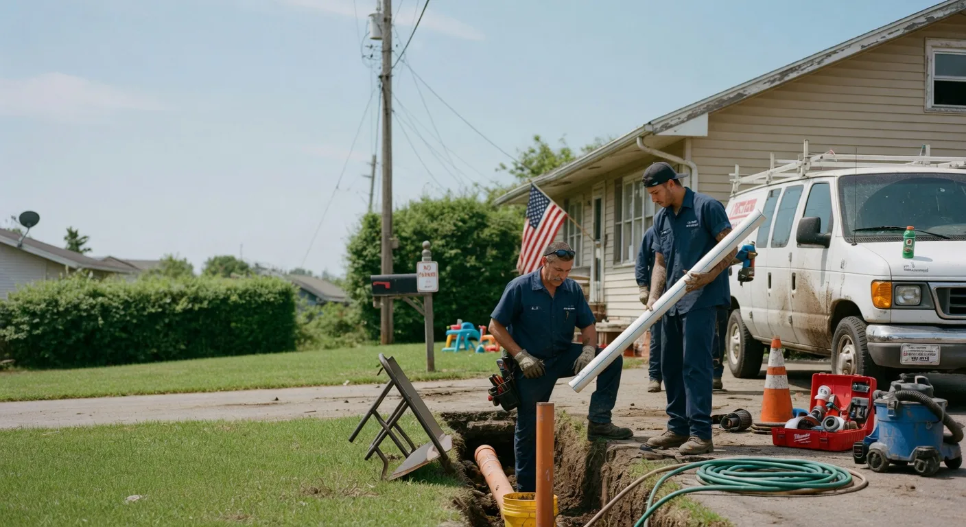 Sewer Line Inspection in Gibsland, LA